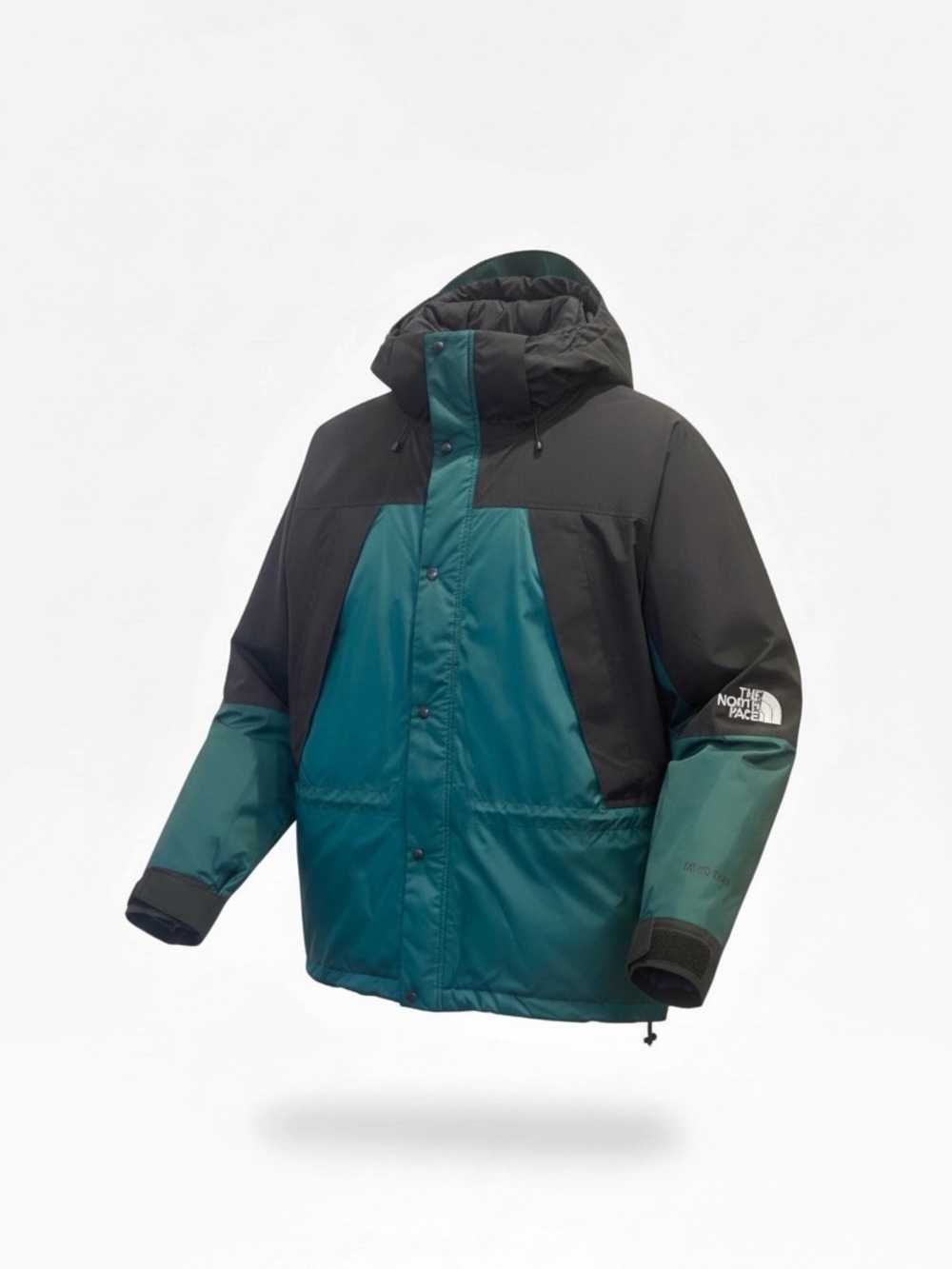 Rare The North Face VTG late 90s Mountain Jacket Gore-Tex Green & Black Size L